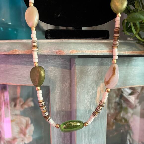 Chico’s Beaded Long Necklace - Picture 5 of 8